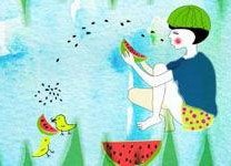 夏日吃瓜作文,瓜果飘香——夏日吃瓜作文概述